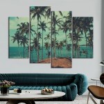 Tableau palmiers