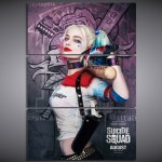 Tableau Harley Quinn, affiche film suicide squad