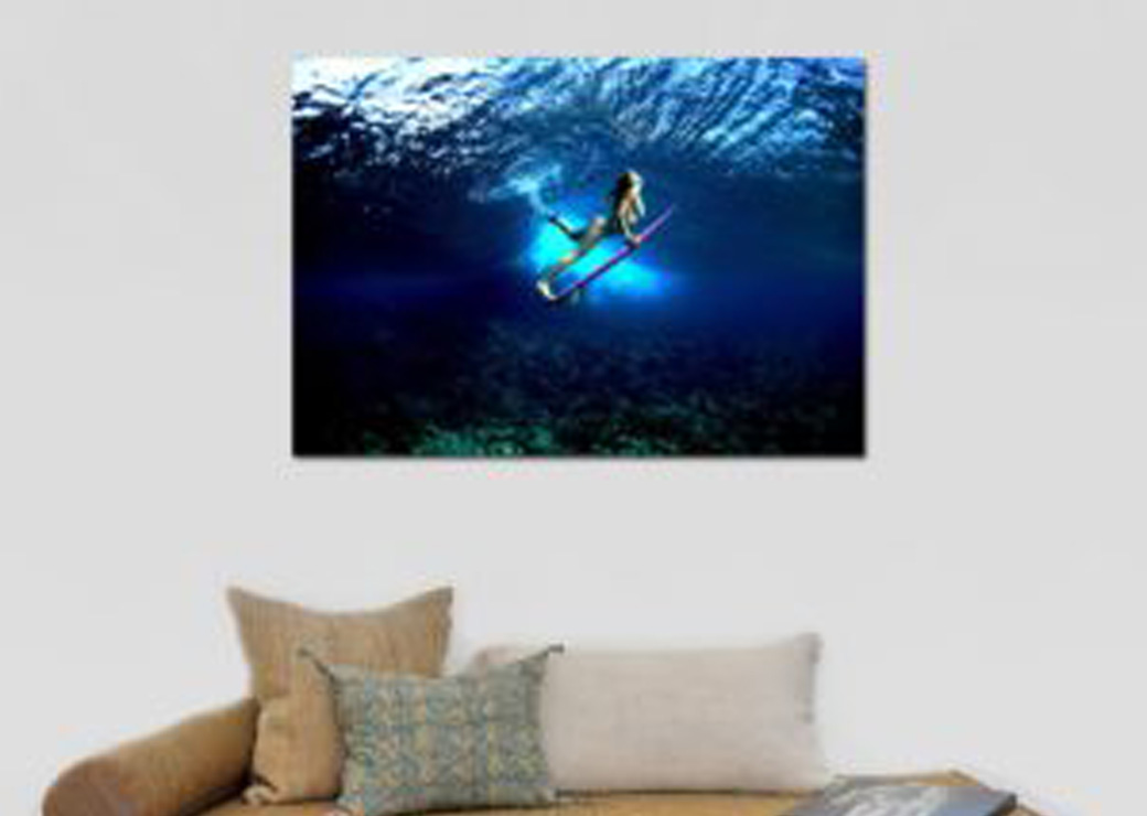 Tableau femme surf Tableau Femme Tableaux originaux