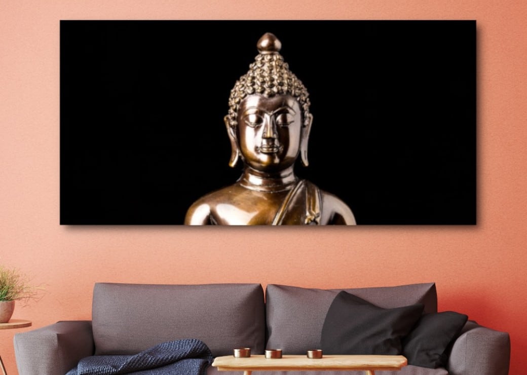 Tableau Bouddha de cuivre