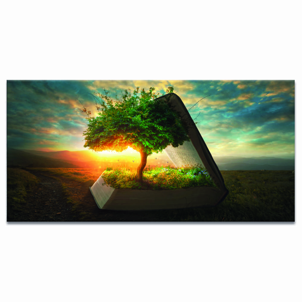 Tableau Arbre sur un livre