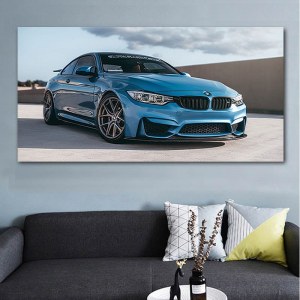 Tableau BMW M4 F82 bleue