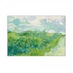 Tableau Van Gogh Champs de Blé Vert Tableau Artiste Peintre Tableau Van Gogh taille: XXS|XS|S|M|L|XL|XXL