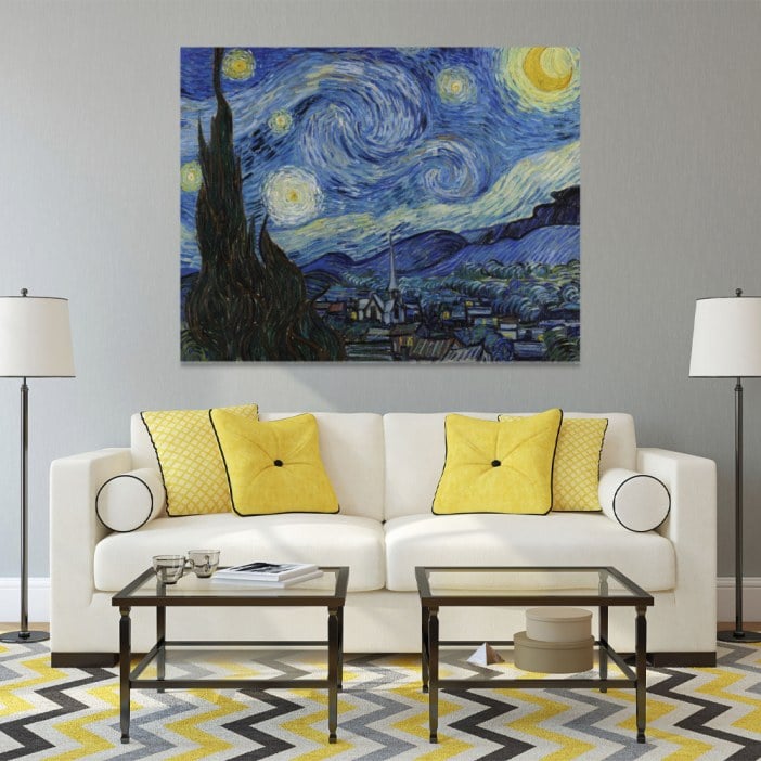 Cuadro Van Gogh La noche estrellada