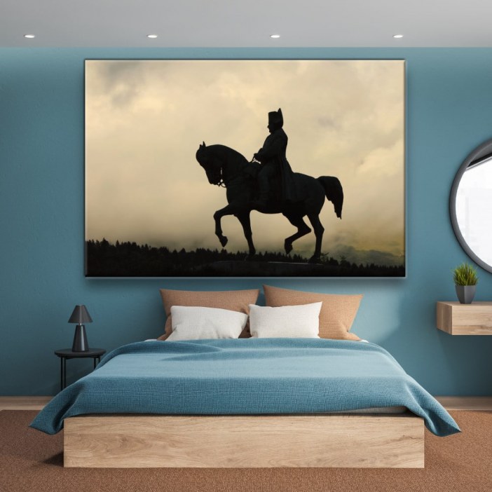 Tableau Napoleon avec cheval Tableau Napoleon taille: XS|S|M|L|XL|XXL