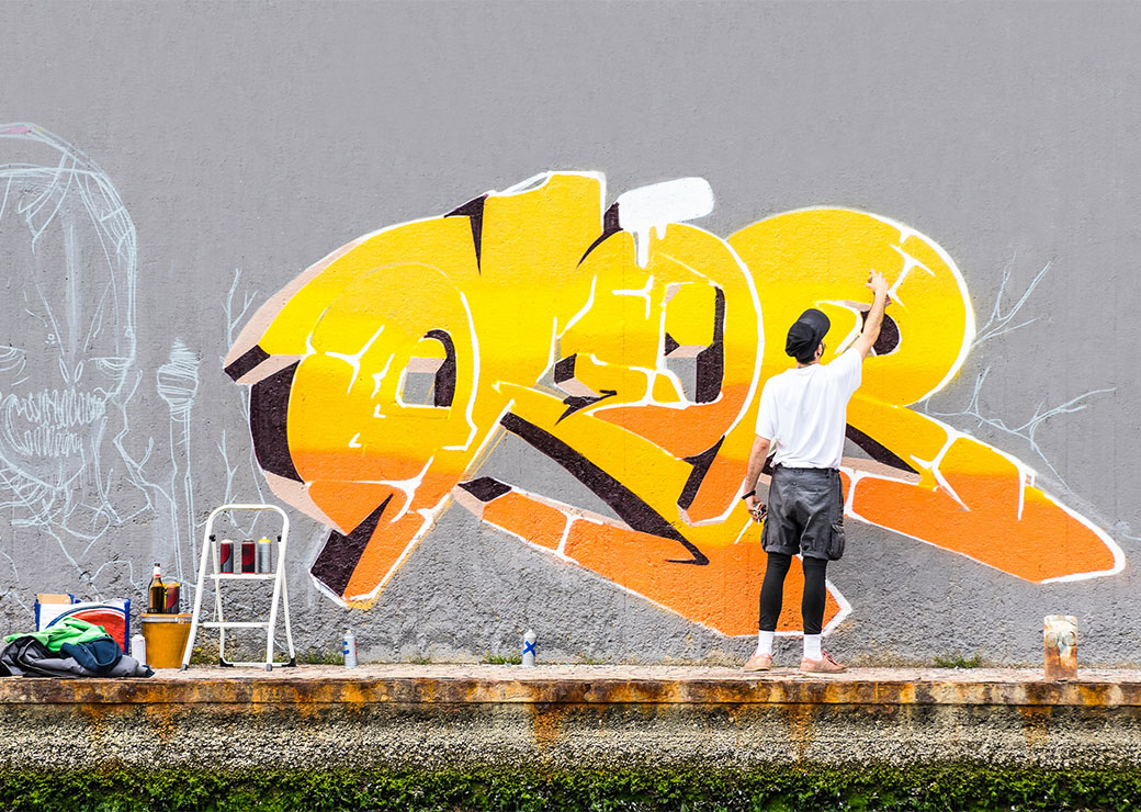 Tableau street art graffitis Tableau Street Art format: Horizontal