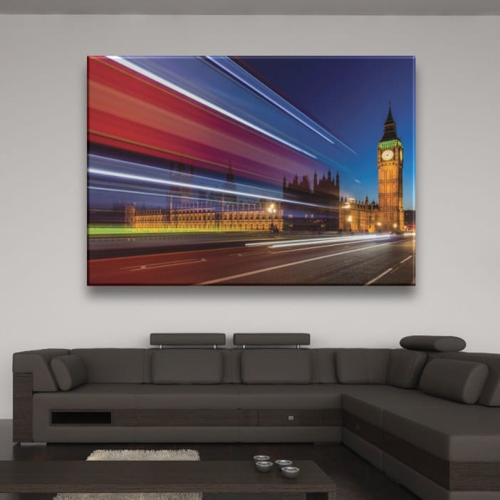 Cuadro Londres el Palacio de Westminster - Pintura sobre lienzo