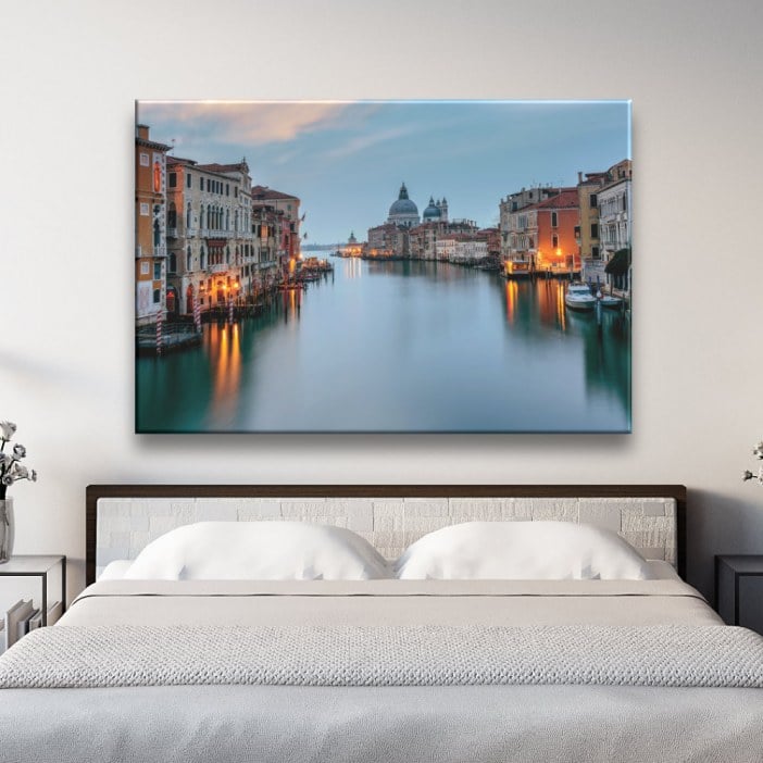Cuadro moderno para sala de estar Gran Canal de Venecia - Pintura sobre lienzo