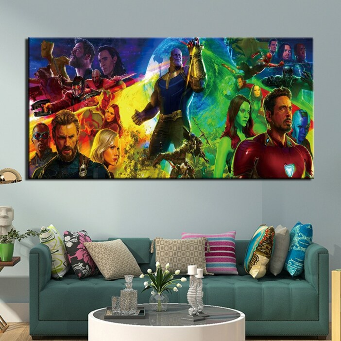 TAbleau Avengers Infinity War