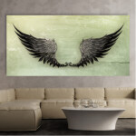 Tableau Ailes gothiques Tableau Vintage Tableaux originaux