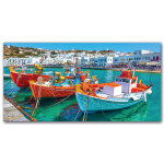 Tableau Bateaux en Grèce Tableau Bateau Tableaux originaux