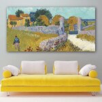 Tableau Beau jadin Van Gogh Tableau Artiste Peintre Tableau Van Gogh taille: XXS