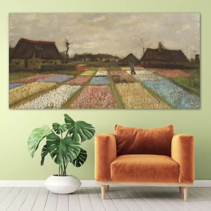 Tableau-Beau-jadin-Van-Gogh-8 Tableau Beau jadin Van Gogh Tableau Artiste Peintre Tableau Van Gogh taille: XXS