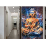 Tableau Bouddha cosmique Tableau Bouddha Tableau Zen
