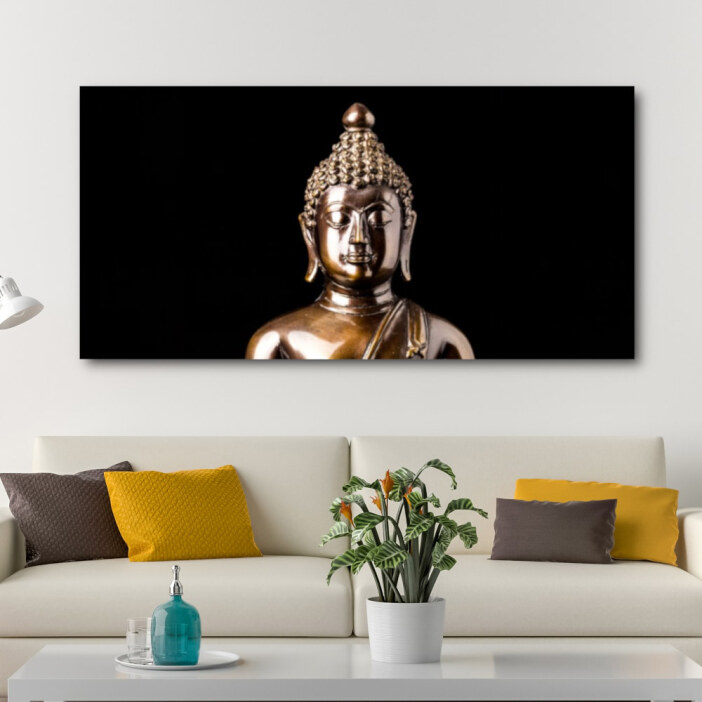 Tableau Bouddha de cuivre Tableau Bouddha Tableau Zen