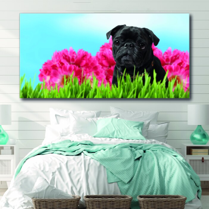 Tableau Carlin dans le jardin