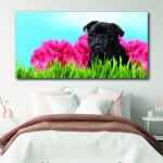 Tableau Carlin dans le jardin