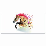 Tableau Cheval en motif géométrique Tableau Animaux Tableau Cheval