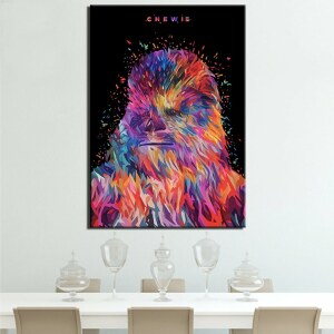 Tableau Chewbacca pop
