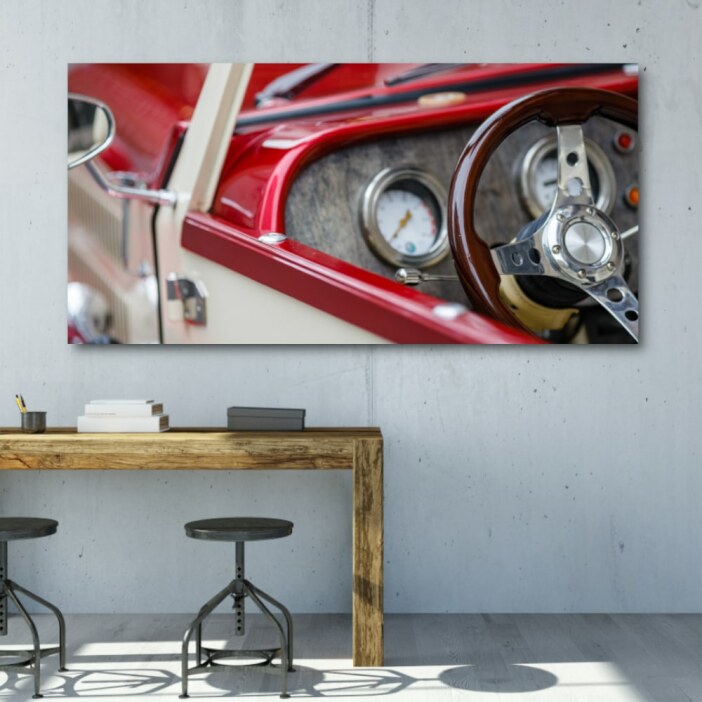 Tableau Compteur de vitesse vintage Tableau Vintage