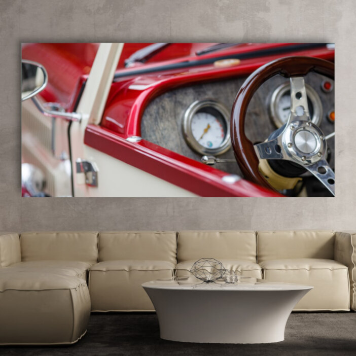 Tableau Compteur de vitesse vintage Tableau Vintage Tableau Voiture Tableaux originaux