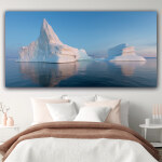 Tableau Icebergs Tableau Nature Tableau Paysage