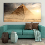 Tableau Mystérieuse pyramide Tableau Monde Tableau Nature Tableau Paysage