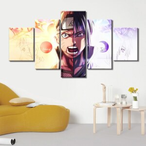 Tableau Naruto Sasuke – Asura / Indra Tableau Naruto Tableau Geek