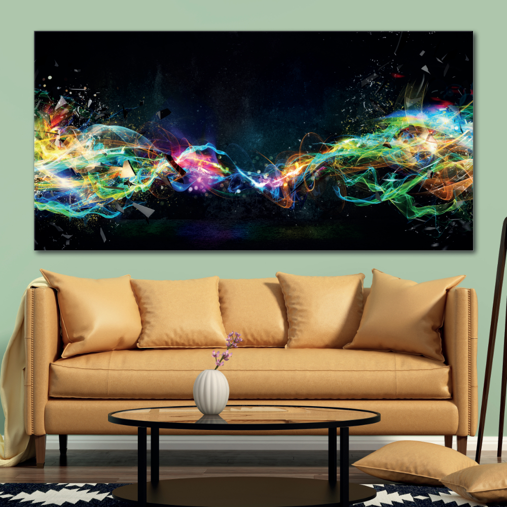 Cuadro colores abstractos • Cuadros Tabloide, image size:1000x1000