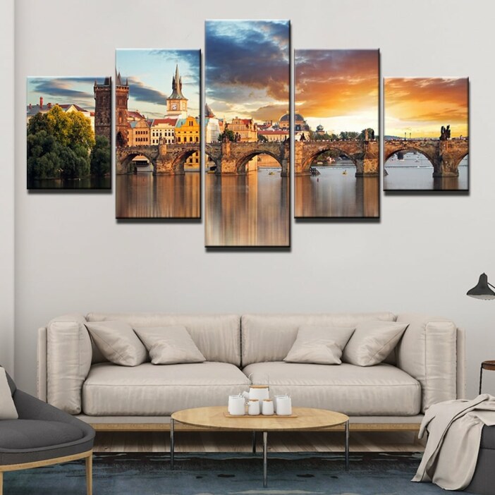 Tableau Pont Charles, Prague