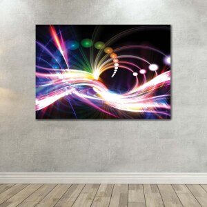 Tableau de lumière coloré