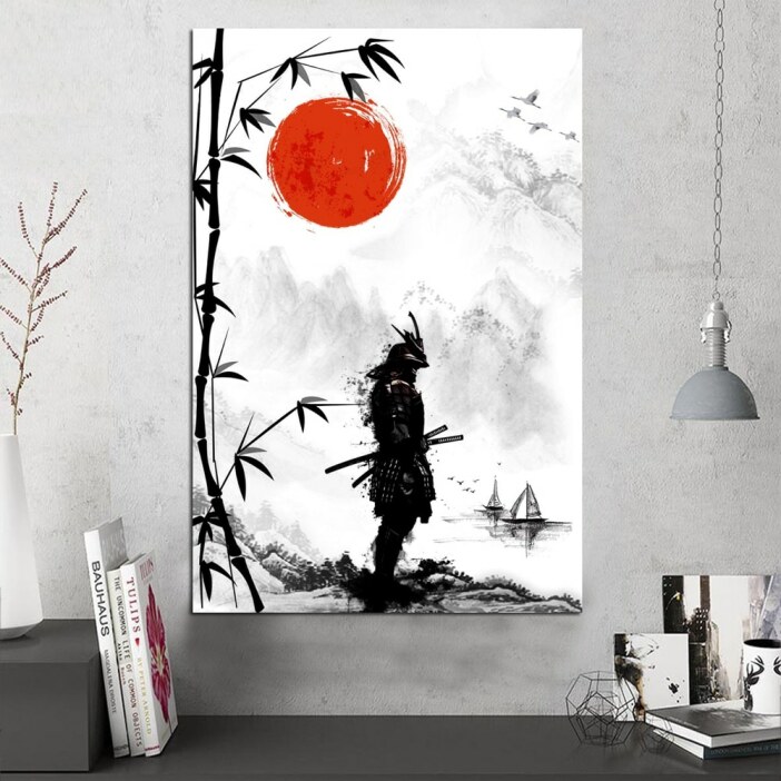 Tableau Samurai Bushido