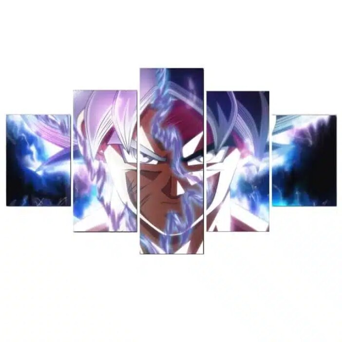 Tableau Son goku invocation d’attaque Tableau Geek Tableau Dragon Ball Z couleur: Multicolore