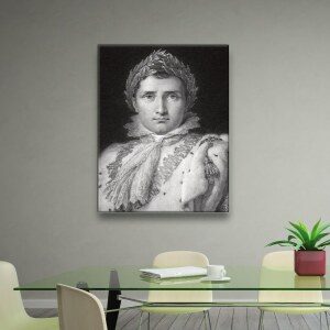 Tableau autoportrait Napoléon XIXe siècle Tableau Napoleon taille: XS