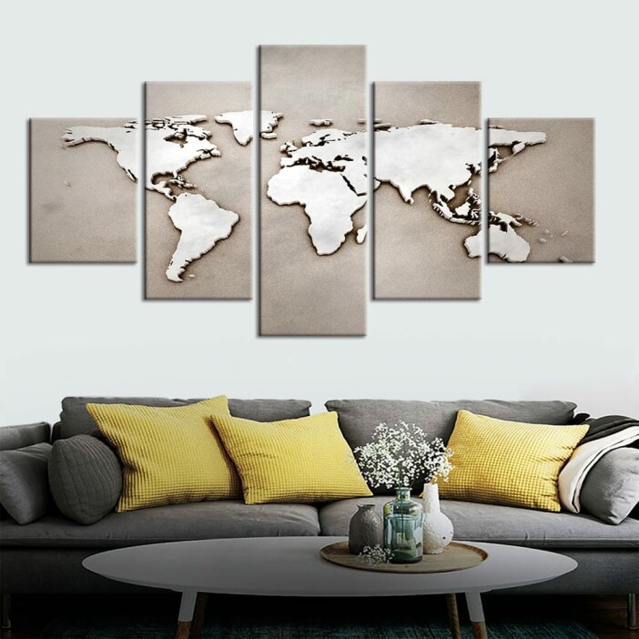 Tableau carte silver