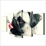 Tableau chien carlin Tableau Chien Tableau Animaux