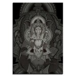 Tableau éléphant dieu hindou Ganesh