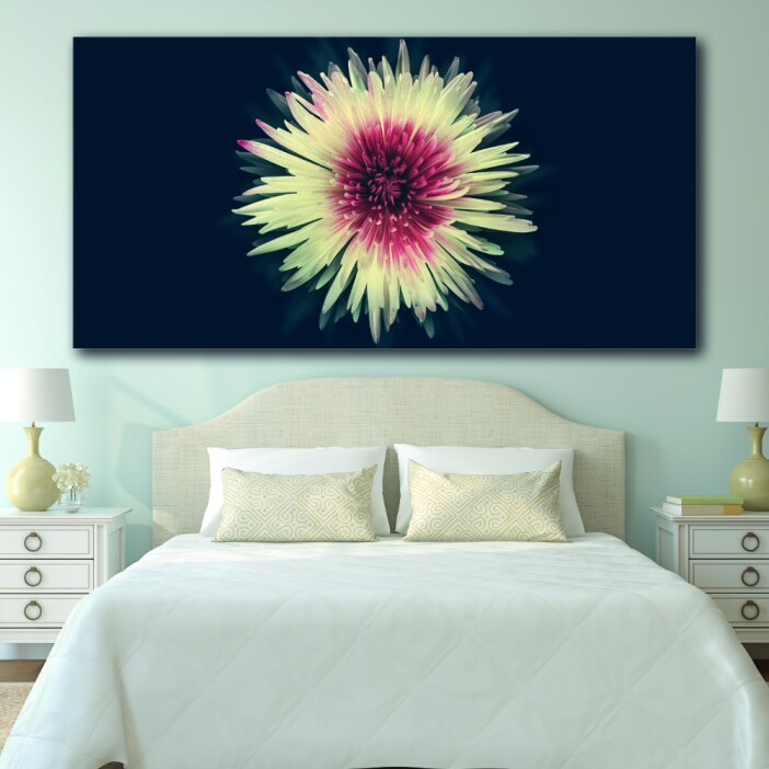 Tableau fleur solitaire Uncategorized