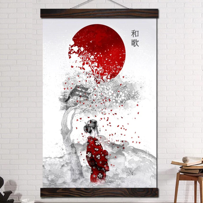 Tableau japonais sakura Tableau Japonais Tableau Monde