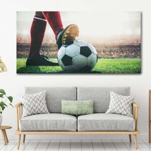 Tableau joueur de Football Tableau Football Tableau Sport taille: XXS