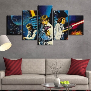Tableau la guerre des étoiles