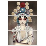 Tableau opéra Chinois