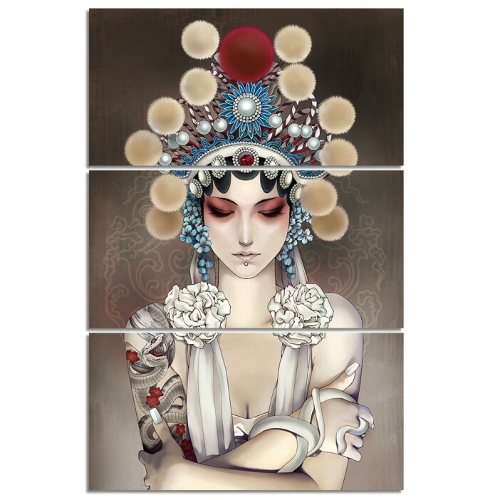 Tableau opéra Chinois