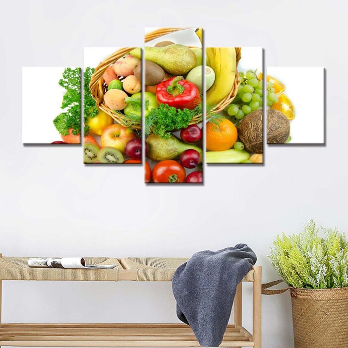 Tableau panier de fruits