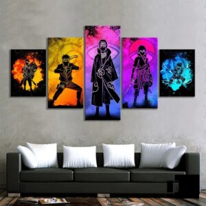 Tableau pouvoirs Naruto Tableau Geek Tableau Naruto taille: S