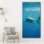 Tableau requin blanc Tableau Animaux Tableau Requin