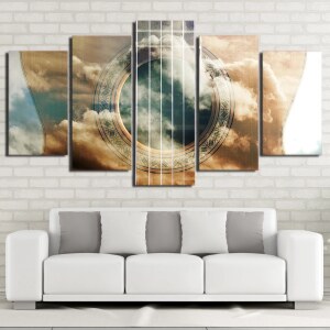 Tableau rêve musical Tableau Abstrait format: Horizontal