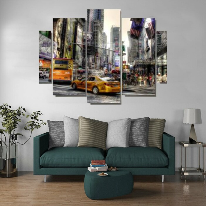 Tableau rue de New York