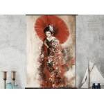 Tableau traditionnel Geisha