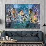 Tableau trilogie originale star wars